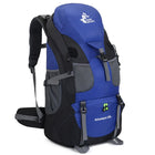 Waterproof Travel Backpack with Adjustable Straps - Blue Force Sports