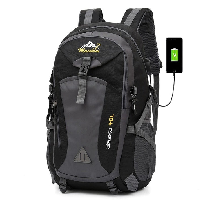 40L Waterproof Men's Backpack - Blue Force Sports