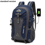 40L Waterproof Men's Backpack - Blue Force Sports