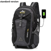 40L Waterproof Men's Backpack - Blue Force Sports