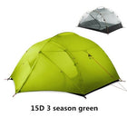 15D Camping Waterproof Tent for Three People - Blue Force Sports