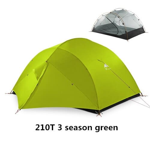15D Camping Waterproof Tent for Three People - Blue Force Sports
