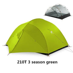 15D Camping Waterproof Tent for Three People
