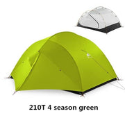 15D Camping Waterproof Tent for Three People - Blue Force Sports