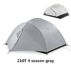 15D Camping Waterproof Tent for Three People - Blue Force Sports