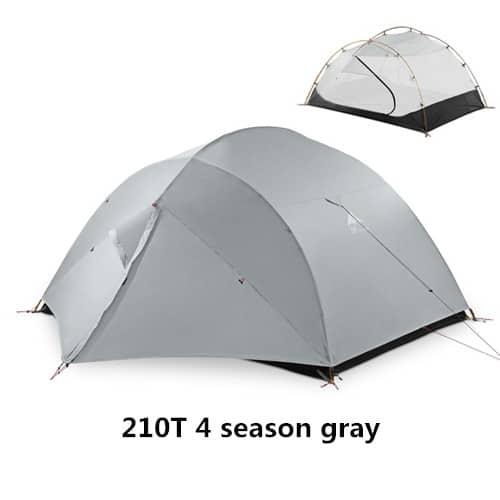 15D Camping Waterproof Tent for Three People - Blue Force Sports