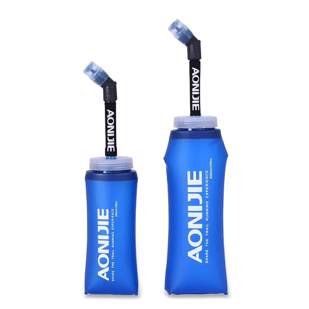 Compact Folding Hydration Flask with Straw