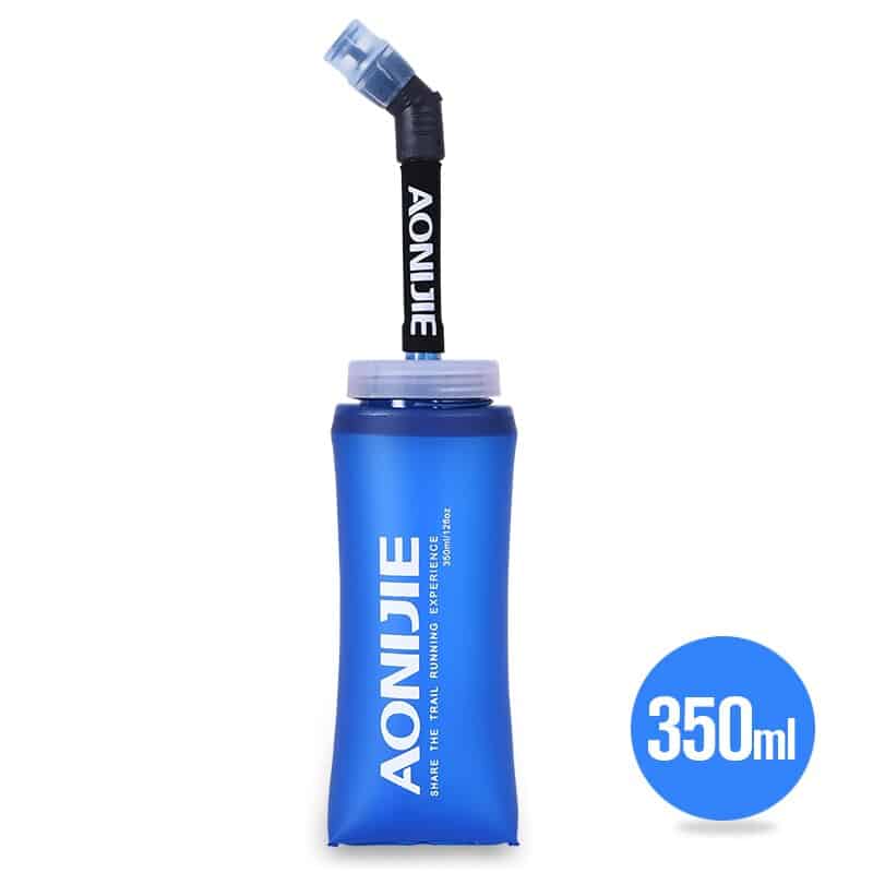 Compact Folding Hydration Flask with Straw