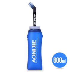 Compact Folding Hydration Flask with Straw