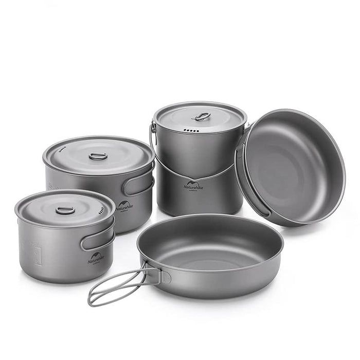 Lightweight High Strength Titanium Cookware - Blue Force Sports