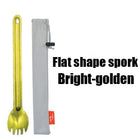 Travel Titanium Long Spork - Blue Force Sports