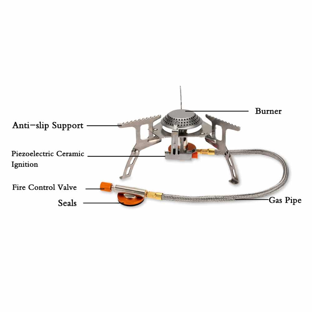 Outdoor Portable Cooking Stove - Blue Force Sports