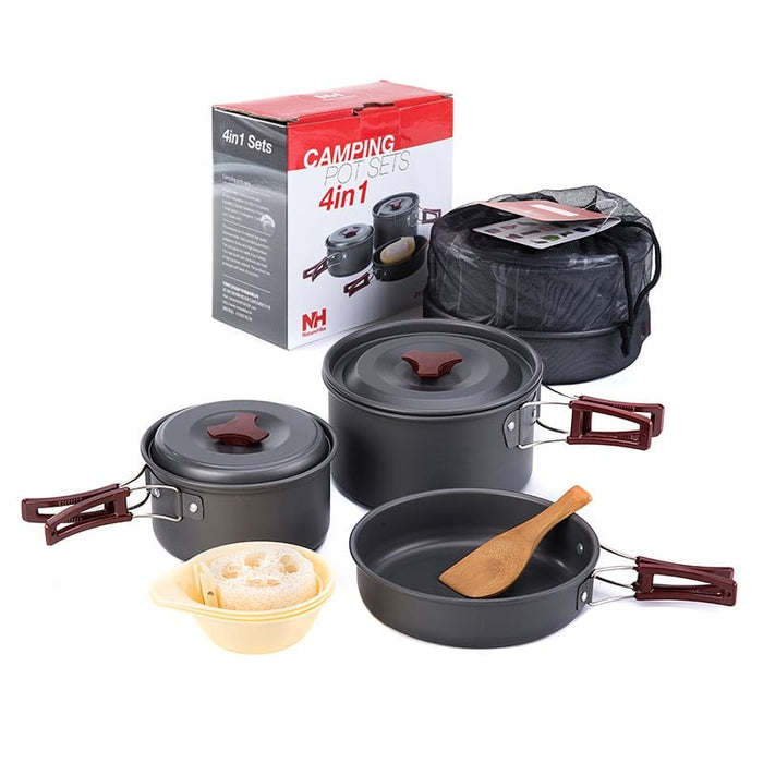 Camping Aluminium Alloy Tableware Set - Blue Force Sports
