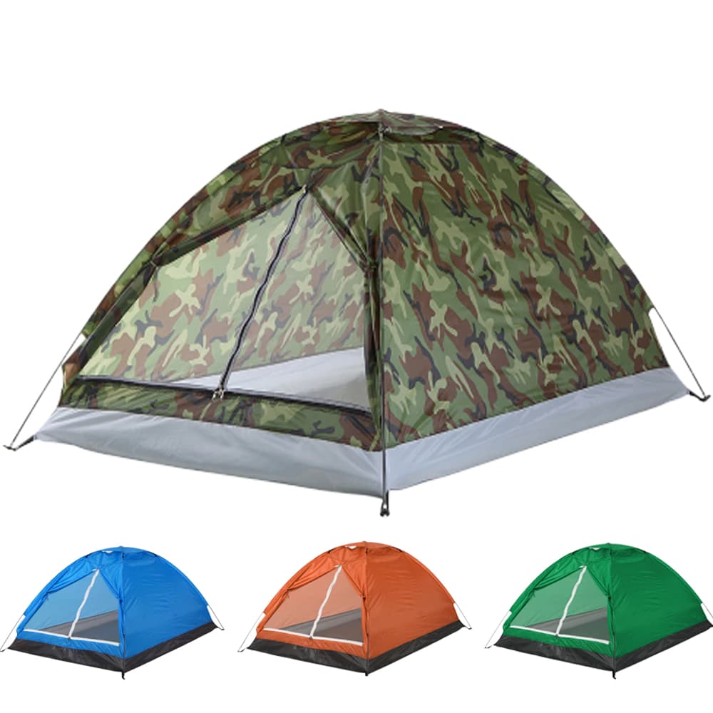 Waterproof Two Persons Camping Tent - Blue Force Sports