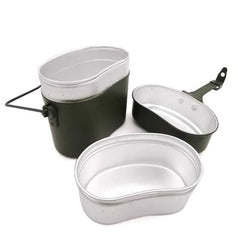 3 in 1 Camping Cookware Set - Blue Force Sports