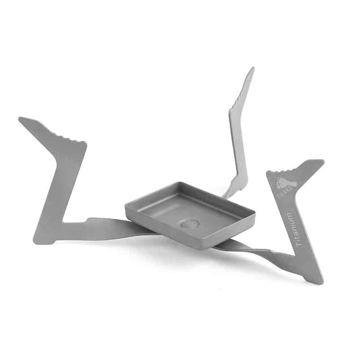 Ultralight Folding Titanium Alcohol Stove - Blue Force Sports