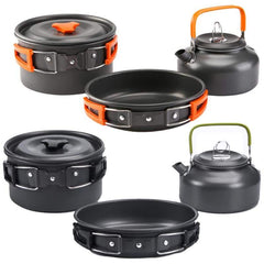 Camping Ultra-Light Aluminum Cookware Set