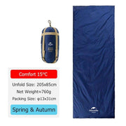Waterproof Outdoor Camping Sleeping Bag - Blue Force Sports
