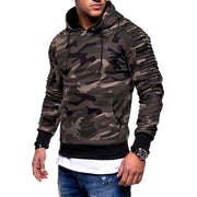 Camouflage Hoodie for Men - Blue Force Sports