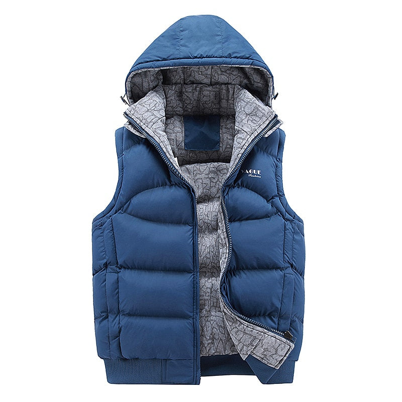 Fashion Sleeveless Jacket for Men - Blue Force Sports
