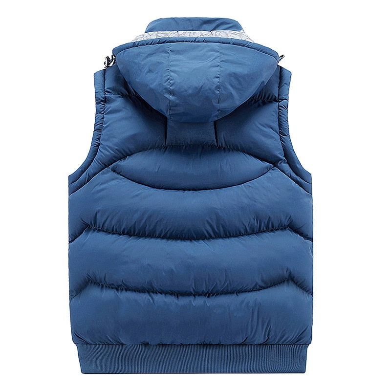 Fashion Sleeveless Jacket for Men - Blue Force Sports