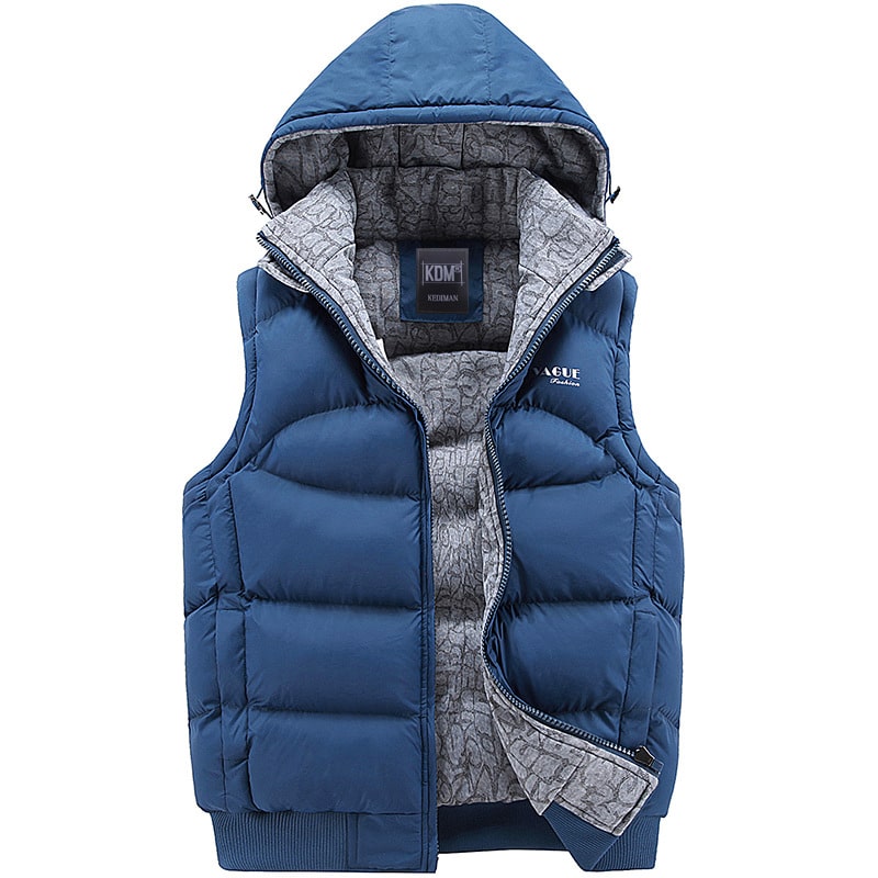 Fashion Sleeveless Jacket for Men - Blue Force Sports