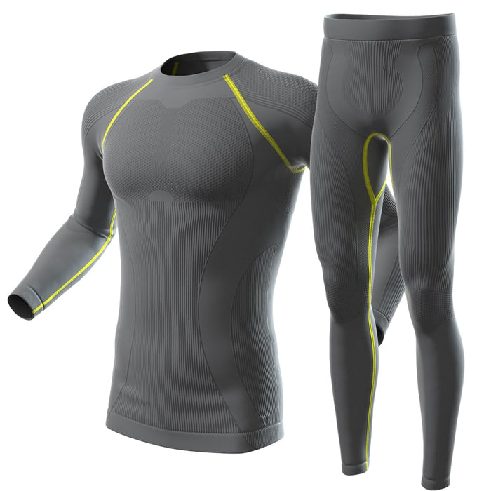 Men's Outdoor Winter Thermal Underwear - Blue Force Sports