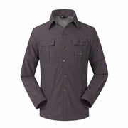 Men's Breathing Summer Hiking Shirt - Blue Force Sports