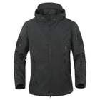 Men's Waterproof Hooded Hiking Jacket - Blue Force Sports