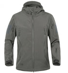 Men's Waterproof Hooded Hiking Jacket - Blue Force Sports