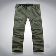 Outdoor Convertible Breathable Nylon Men’s Hiking Pants - Blue Force Sports
