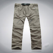 Outdoor Convertible Breathable Nylon Men’s Hiking Pants - Blue Force Sports