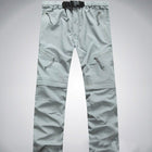 Outdoor Convertible Breathable Nylon Men’s Hiking Pants - Blue Force Sports
