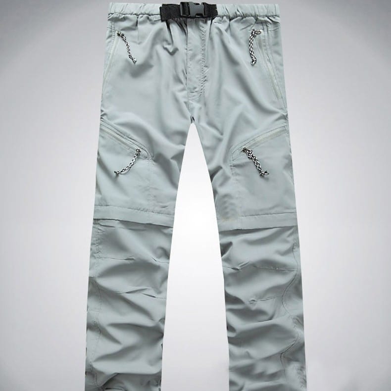 Outdoor Convertible Breathable Nylon Men’s Hiking Pants - Blue Force Sports