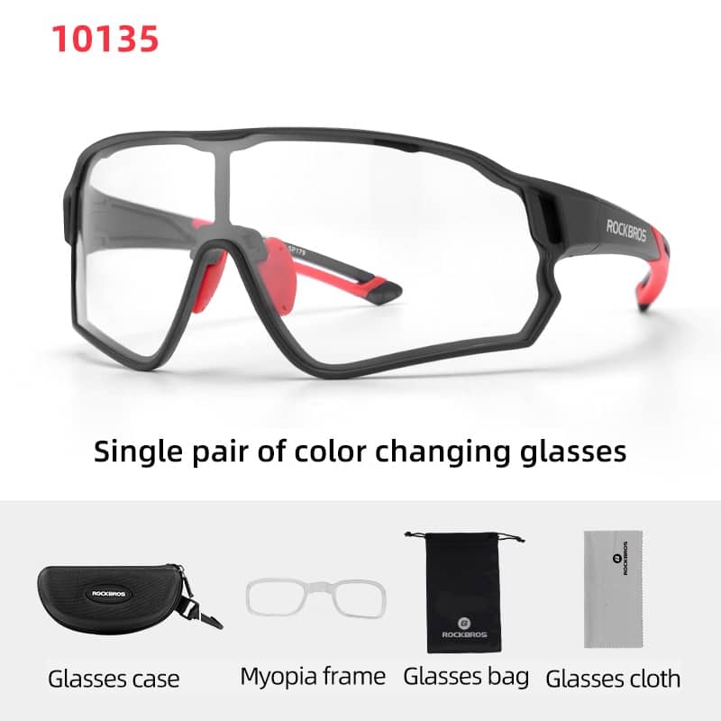 Photochromic Cycling Sports UV400 Eyewear - Blue Force Sports