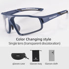 Photochromic Cycling Sports UV400 Eyewear - Blue Force Sports