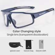 Photochromic Cycling Sports UV400 Eyewear - Blue Force Sports