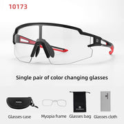 Photochromic Cycling Sports UV400 Eyewear - Blue Force Sports