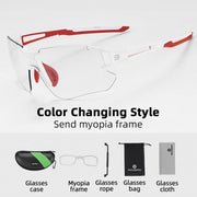 Photochromic Cycling Sports UV400 Eyewear - Blue Force Sports