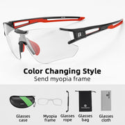 Photochromic Cycling Sports UV400 Eyewear - Blue Force Sports