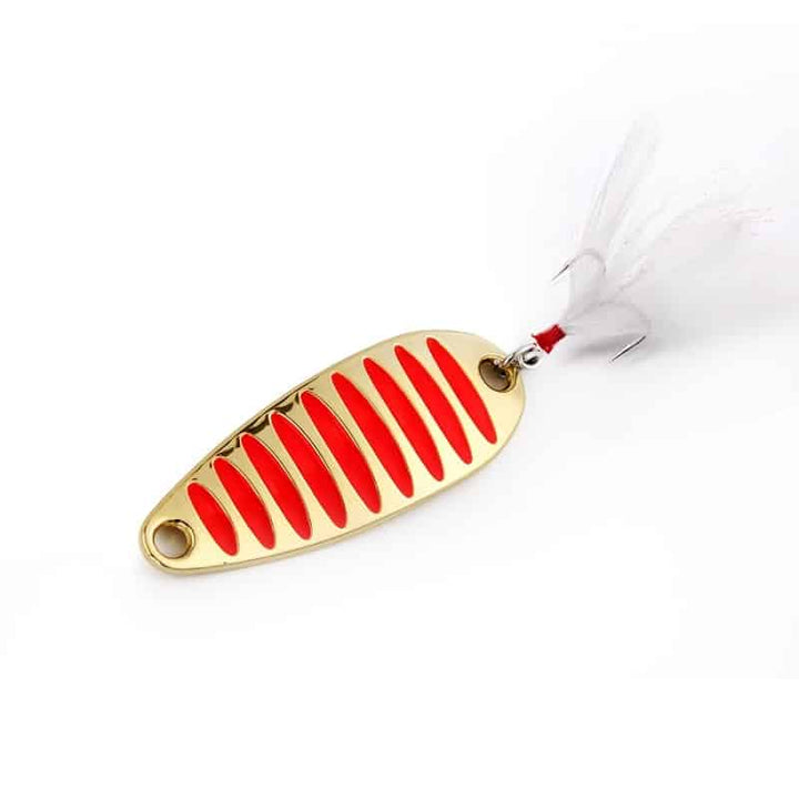 Colorful Striped Metal Lure - Blue Force Sports