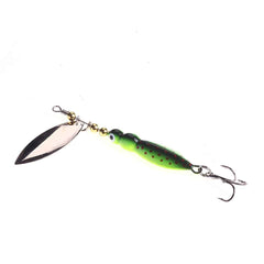Insect Shaped Spoon Fishing Lure with Spinner - Blue Force Sports