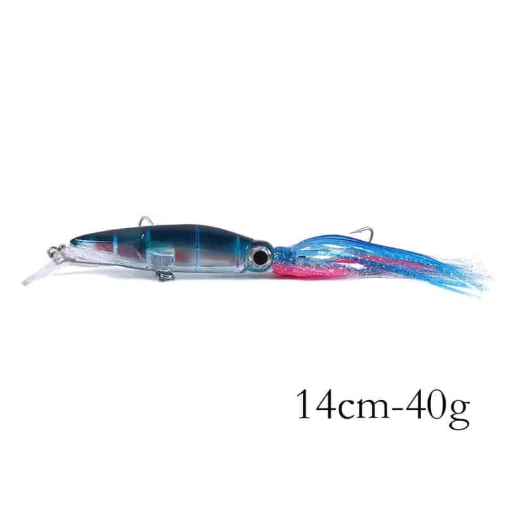 Large Hard Squid Fishing Lure - Blue Force Sports