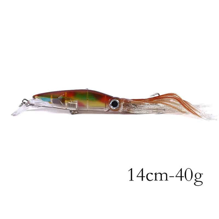 Large Hard Squid Fishing Lure - Blue Force Sports