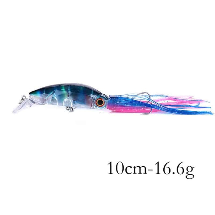 Large Hard Squid Fishing Lure - Blue Force Sports