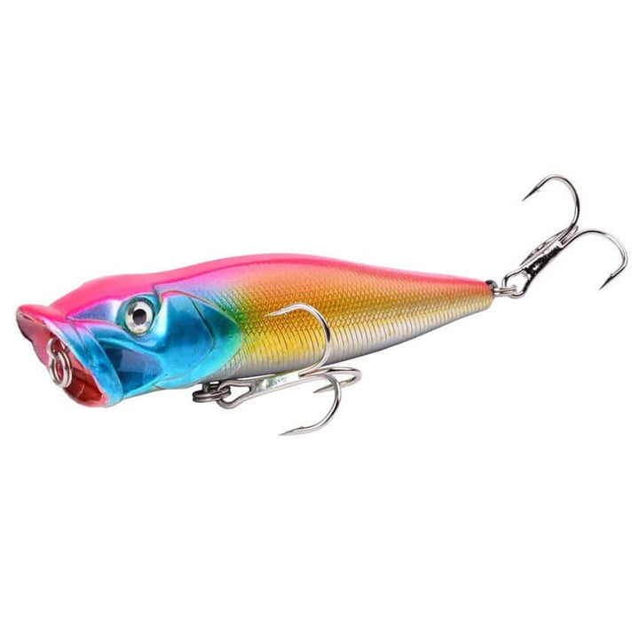 Colorful Fish Shaped Lure with Carbon Steel Hooks - Blue Force Sports