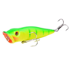 Colorful Fish Shaped Lure with Carbon Steel Hooks