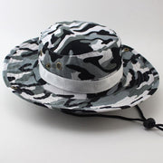 Men's Camouflage Safari Hat - Blue Force Sports