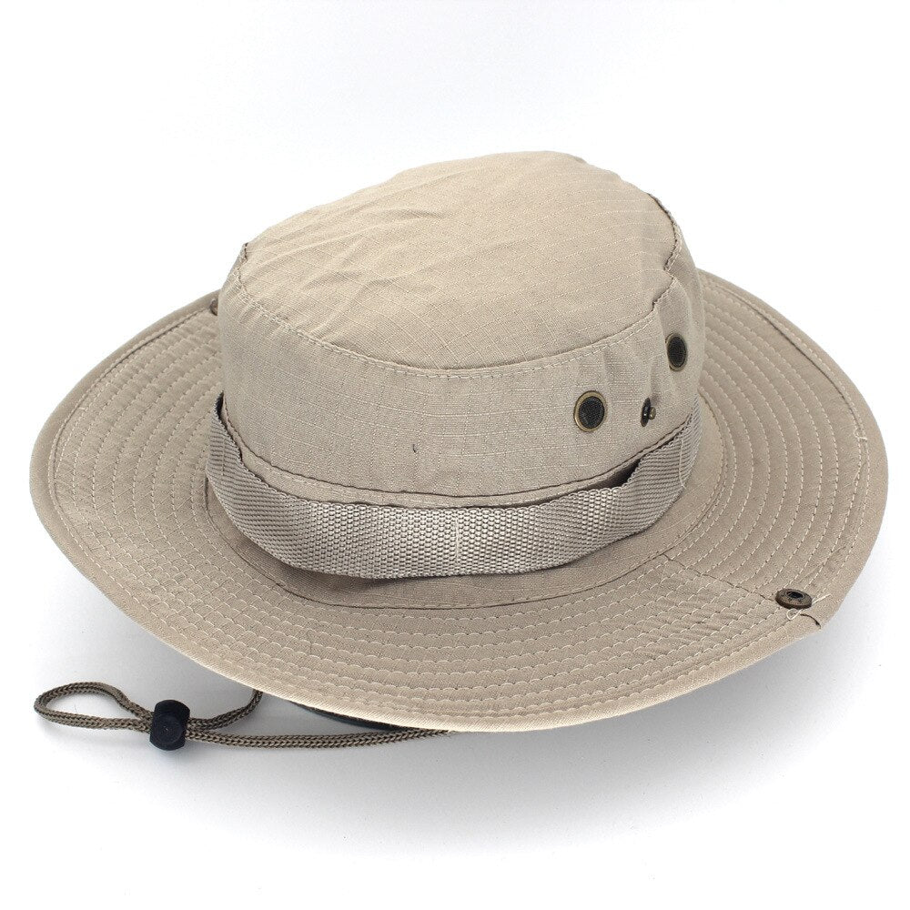 Men's Camouflage Safari Hat - Blue Force Sports