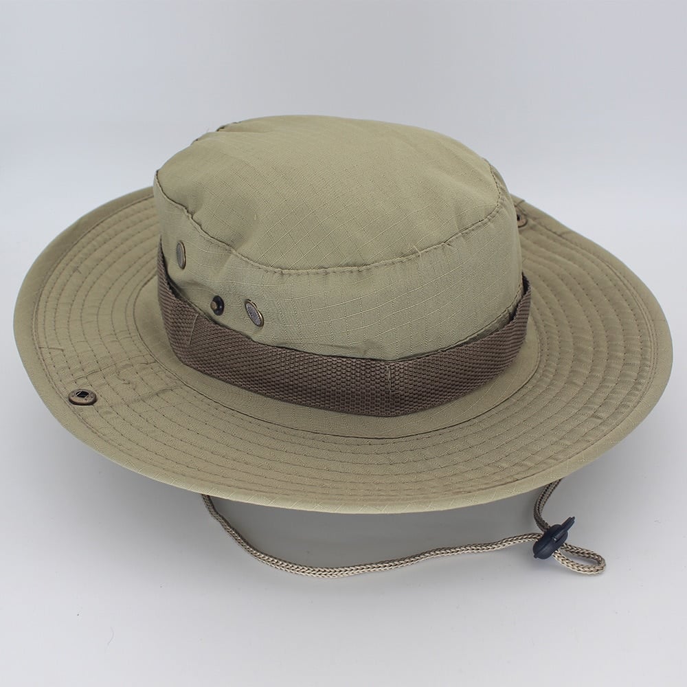 Men's Camouflage Safari Hat - Blue Force Sports